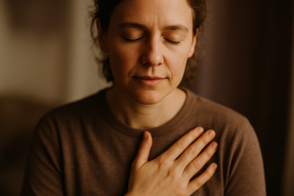 A Hand on Your Own Heart
